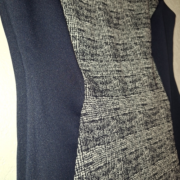 Enfocus Studio Women's Sheath Dress Formal Sleeveless Blue Size 14 - Picture 7 of 9